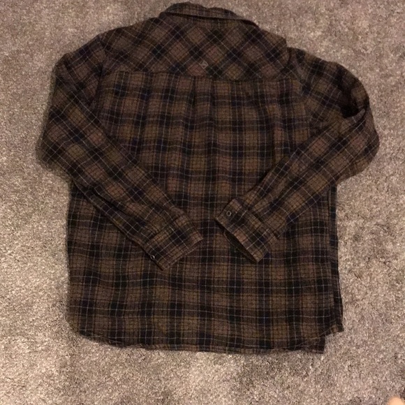 Prana button down flannel, organic cotton - Picture 8 of 8